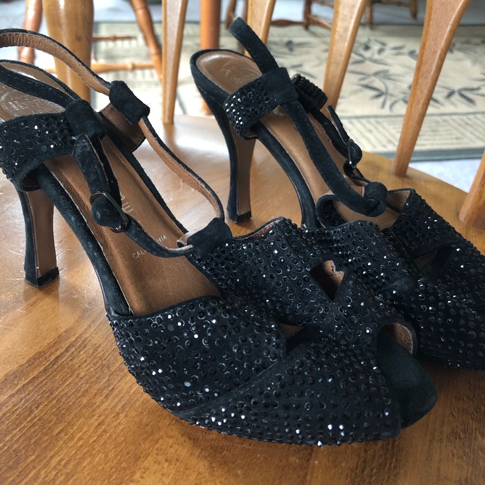 Sparkly open toe Sandles